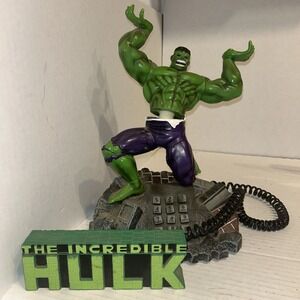 The Marvel's Hulk Landline Telephone 2002 Needs Repair